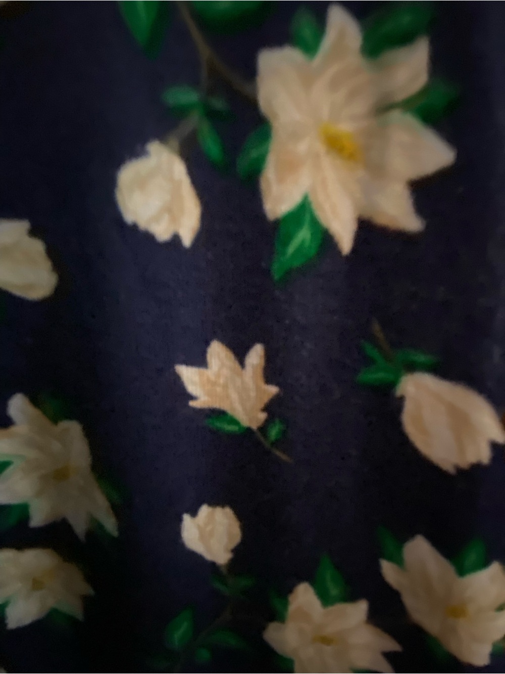 Draper James 2X Navy White Floral Midi Dress Fit & Flare 💙 - Picture 4 of 7